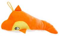 LG Imports knuffeldolfijn meisjes 20 cm pluche oranje
