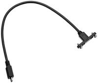 DeLOCK Kabel, USB 2.0 Micro B Vrouwelijk voor Aansluiting op Micro B Mannelijk, 25 cm