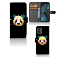 Motorola Moto G14 Leuk Hoesje Panda Color - thumbnail