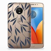 Motorola Moto E4 Plus TPU Case Leaves Blue