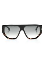 DSQUARED2 EYEWEAR lunettes de soleil à monture carrée - Noir