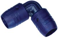 Wavin insteekkoppeling 2 aansluiting SmartFIX, knie, aansluiting 1 steek