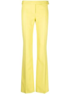 Stella McCartney pantalon de costume à coupe droite - Jaune