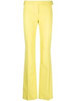 Stella McCartney pantalon de costume à coupe droite - Jaune - thumbnail