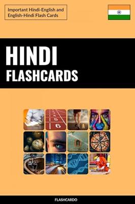 Hindi Flashcards: Important Hindi-English and English-Hindi Flash Cards (English Edition)