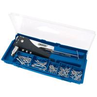 Draper Tools Dubbele klinknageltang set blauw 27848