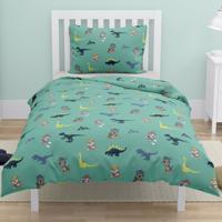 Paw Patrol Dekbedovertrek Dinosaur - Eenpersoons - 140 X 200 Cm - Katoen