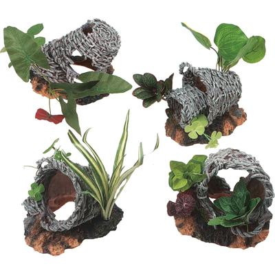 Terrarium decoratie Mand met Planten Terrarium decoratie Mand met Planten
