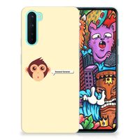 OnePlus Nord Telefoonhoesje met Naam Monkey - thumbnail