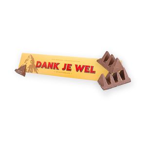 Toblerone Chocolade Cadeau - 'Dank je wel' - 360g