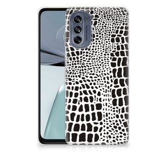 Motorola Moto G62 5G TPU Hoesje Slangenprint