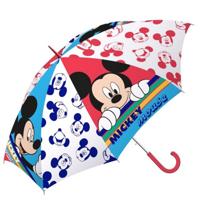 Disney Kinderparaplu Mickey 40 Cm Polyester Rood/wit/blauw