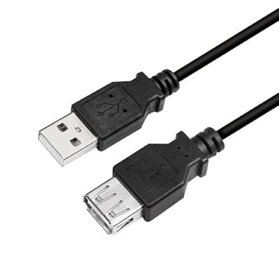 LogiLink CU0011B USB 2.0 Verlängerungskabel USB A Stecker / USB A Buchse, schwarz 3m