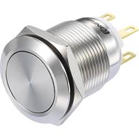 TRU Components TC-8904676 LAS1-GQ-11/S Drukschakelaar 250 V/AC 3 A 1 x aan/(aan) knopend IP65 1 st.
