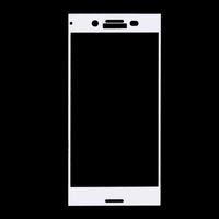 Voor Sony Xperia XZ Premium 0.33mm 9H oppervlaktehardheid 3D zeefdruk volledige scherm getemperd glas scherm Protector(White) - thumbnail