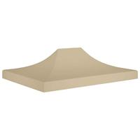 Partytentdak 270 g/m² 4x3 m beige