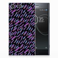 Sony Xperia XZ Premium TPU bumper Feathers Color