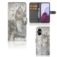 OPPO Reno 8 Lite | OnePlus Nord N20 Bookcase Beton Print - thumbnail