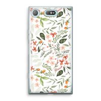 Sweet little flowers: Sony Xperia XZ1 Compact Transparant Hoesje - thumbnail