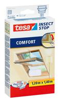 tesa COMFORT Vliegenhor voor dakraam UV-lamp (b x h) 1200 mm x 1400 mm Wit 1 stuk(s)