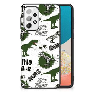 Dierenprint Telefoonhoesje voor Samsung Galaxy A73 Dinosaurus