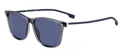 Hugo Boss zonnebril 1009/S KB7/KU heren grijs/blauw Hugo Boss zonnebril 1009/S KB7/KU heren grijs/blauw