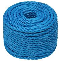 Werktouw Blauw 16 mm 50 m Polypropyleen