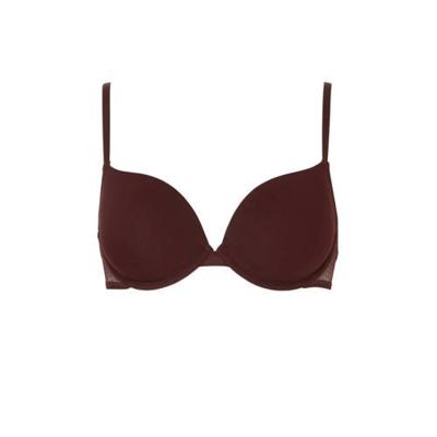 whkmp's own basic katoenen push-up bh donkerrood whkmp's own basic katoenen push-up bh donkerrood