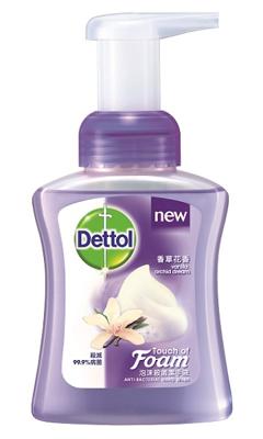 Dettol Touch of Foam Vloeibare zeep 250 ml 1 stuk(s) Dettol Touch of Foam Vloeibare zeep 250 ml 1 stuk(s)