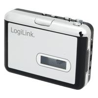 LogiLink UA0156 cassettespeler/-recorder 1 deck(s) Zwart, Zilver - thumbnail