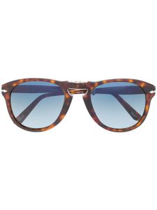 Persol lunettes de soleil à monture aviateur - Marron