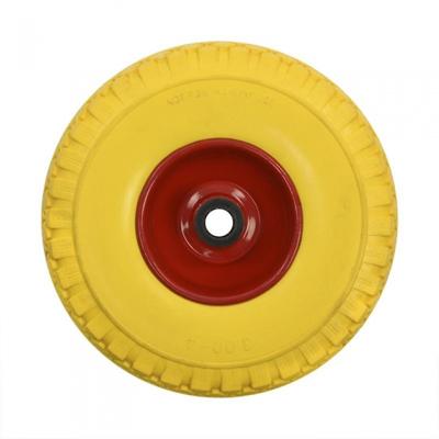ProPlus reserve-neuswiel PU/staal 10 inch geel ProPlus reserve-neuswiel PU/staal 10 inch geel