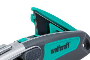 wolfcraft GmbH 4106000 stanleymes Blauw, Grijs, Metallic Scheermes