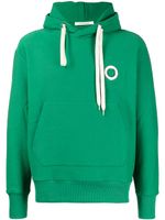 Craig Green hoodie en polaire à détails d'œillets - Vert - thumbnail