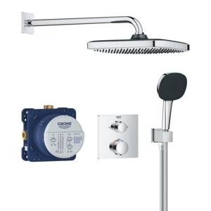 GROHE QuickFix Precision Thermostat Perfect inbouw douchesysteem met Vitalio Comfort 250 hoofddouche chroom 34882000