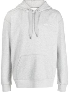 MARANT hoodie Marcello à logo brodé - Gris