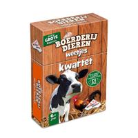Identity Games Boerderijdieren weetjes kwartet kaartspel