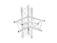 Alutruss DQ3-PAC44 4-weg Linkerweg Hoek