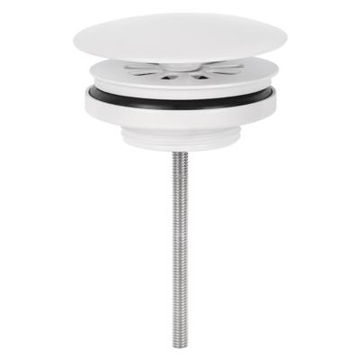 Differnz Always Open afvoerplug groot mat wit Differnz Always Open afvoerplug groot mat wit