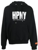 Heron Preston hoodie à logo imprimé - Noir