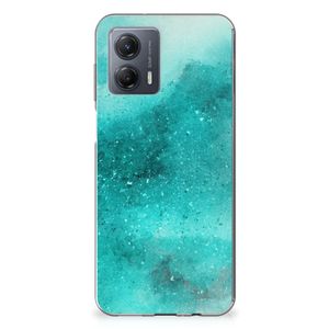 Hoesje maken Motorola Moto G53 Painting Blue