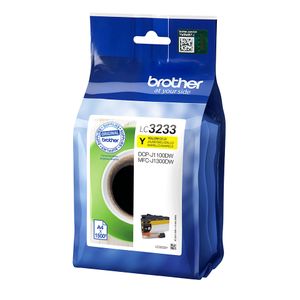 Brother LC-3233Y inktcartridge 1 stuk(s) Origineel Normaal rendement Geel