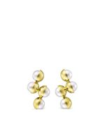 TASAKI boucles d'oreilles en or 18ct à perles d'eau douce