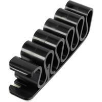 TRU COMPONENTS Kabelclip Zelfklevend 630913 Bundel-Ø (bereik) 8 mm (max) Zwart 1 stuk(s) - thumbnail