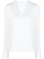 rag & bone sweat Hudson en maille fine - Blanc