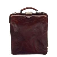 Mutsaers On The Bag Leather Backpack donkerbruin  backpack