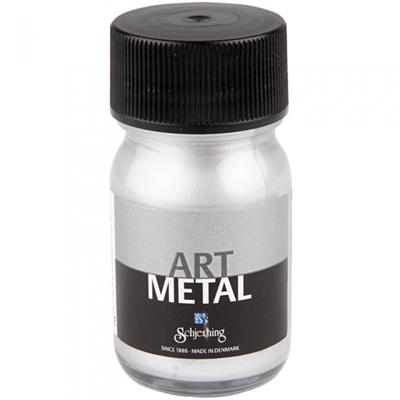 Schjerning verf Art Metal 30ml zilver