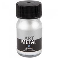 Schjerning verf Art Metal 30ml zilver