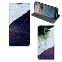 Nokia 2.4 Stand Case Sea in Space - thumbnail