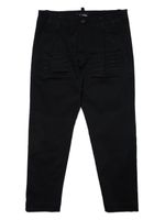 DSQUARED2 KIDS pantalon chino en gabardine - Noir - thumbnail